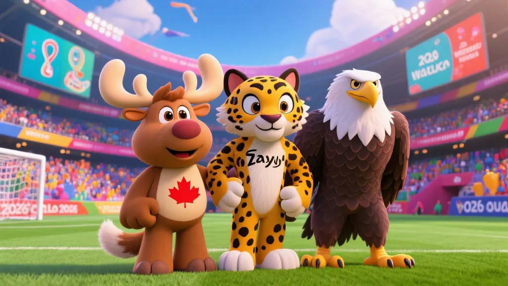 揭秘2026世界杯吉祥物：Maple、Zayu与Clutch背后的文化密码与狂欢寓意